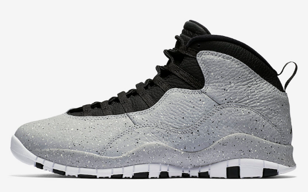 AJ10 “Cement”实物赏析  AJ10 “Cement”上脚欣赏