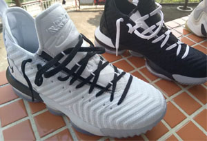 LBJ16黑白开箱测评 LBJ16适合内线球员吗